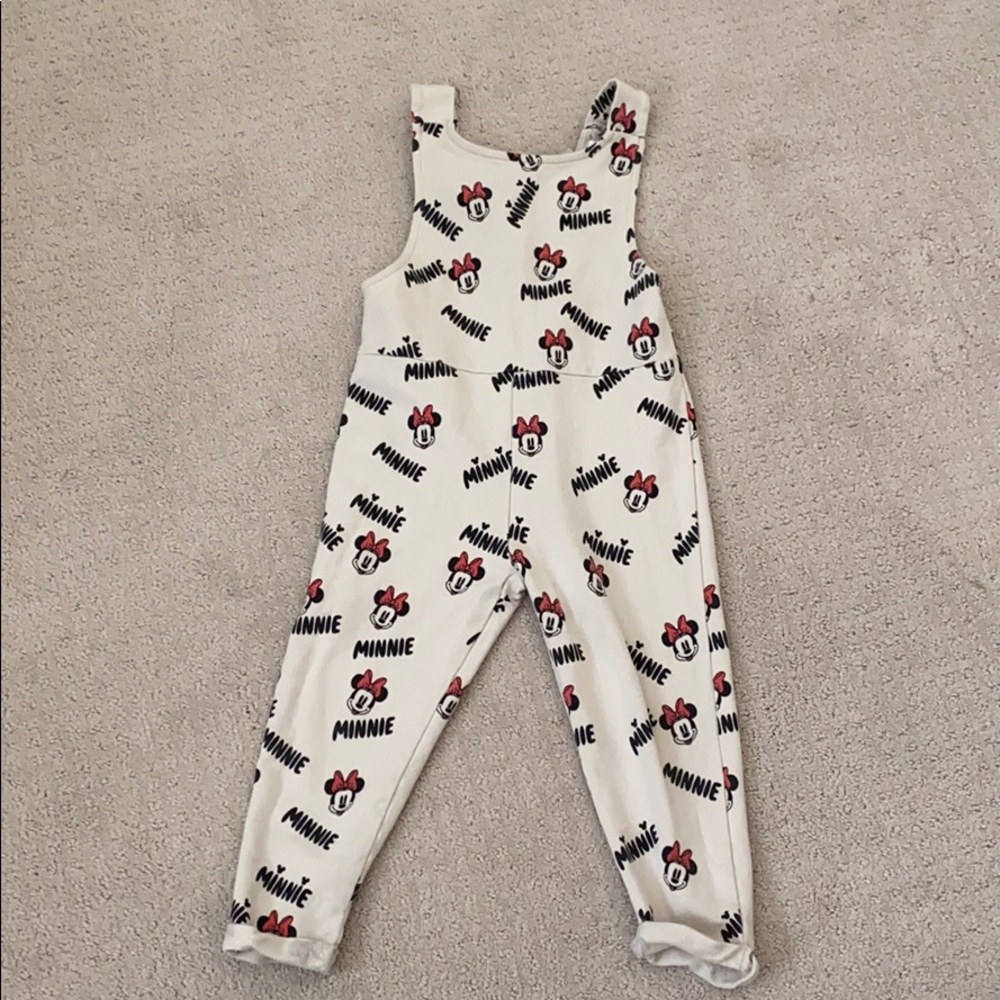 Zara toddle girl jumper with Minnie Mouse retail